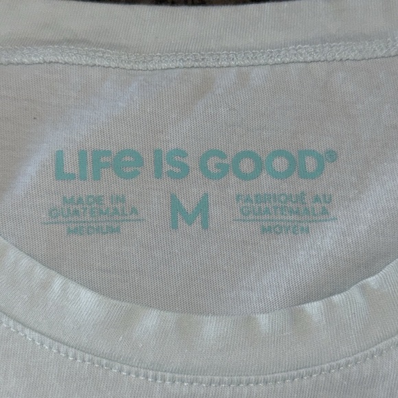 Life Is Good At The Beach Sleeveless Muscle Shirt - Picture 4 of 4